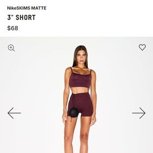 Nike Skims Matte 3” Short